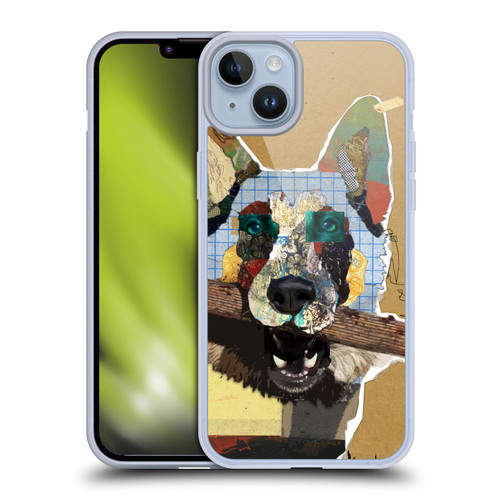 Michel Keck Dogs 3 German Shepherd Soft Gel Case for Apple iPhone 14 Plus