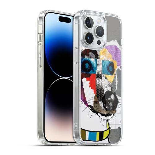 Michel Keck Dogs 3 Greyhound Soft Gel Case for Apple iPhone 14 Pro Max