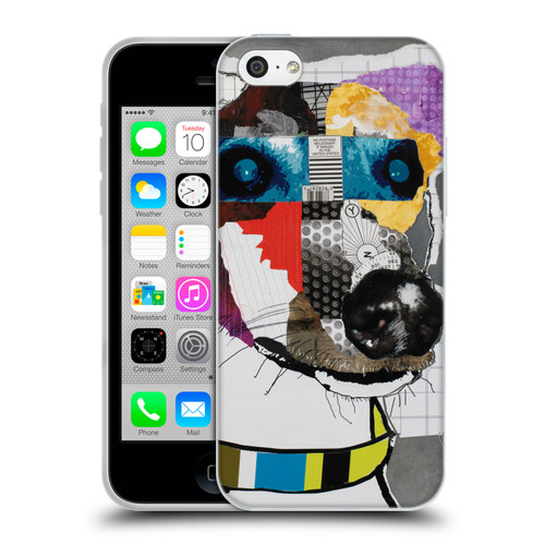 Michel Keck Dogs 3 Greyhound Soft Gel Case for Apple iPhone 5c