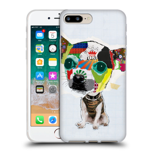 Michel Keck Dogs 3 Chihuahua 2 Soft Gel Case for Apple iPhone 7 Plus / iPhone 8 Plus