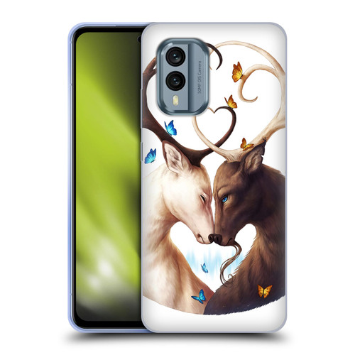 Jonas "JoJoesArt" Jödicke Wildlife Deer Soft Gel Case for Nokia X30