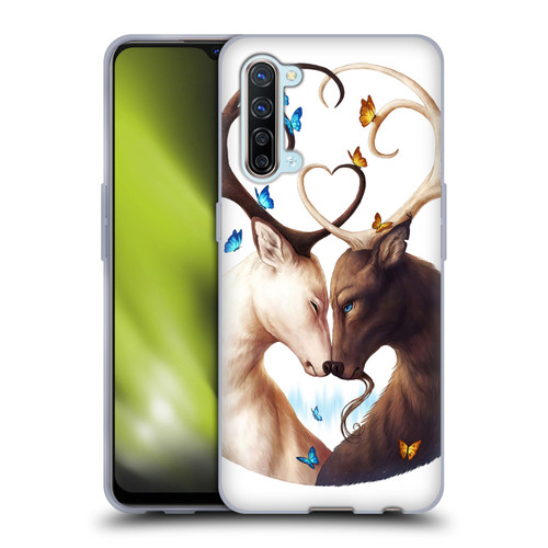 Jonas "JoJoesArt" Jödicke Wildlife Deer Soft Gel Case for OPPO Find X2 Lite 5G