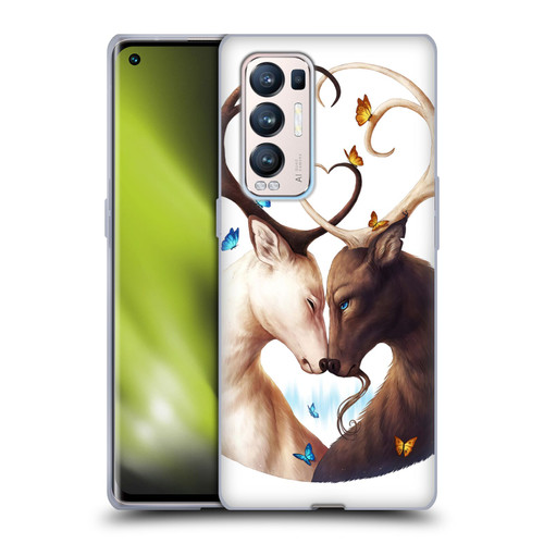Jonas "JoJoesArt" Jödicke Wildlife Deer Soft Gel Case for OPPO Find X3 Neo / Reno5 Pro+ 5G