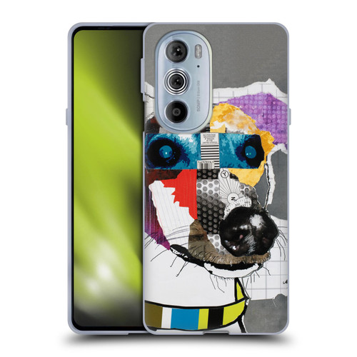 Michel Keck Dogs 3 Greyhound Soft Gel Case for Motorola Edge X30