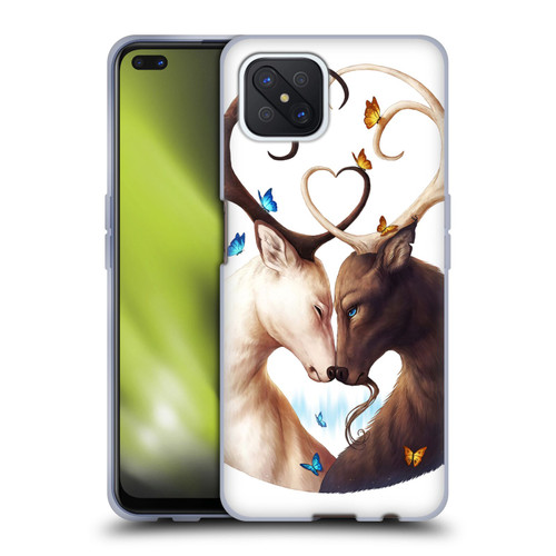 Jonas "JoJoesArt" Jödicke Wildlife Deer Soft Gel Case for OPPO Reno4 Z 5G