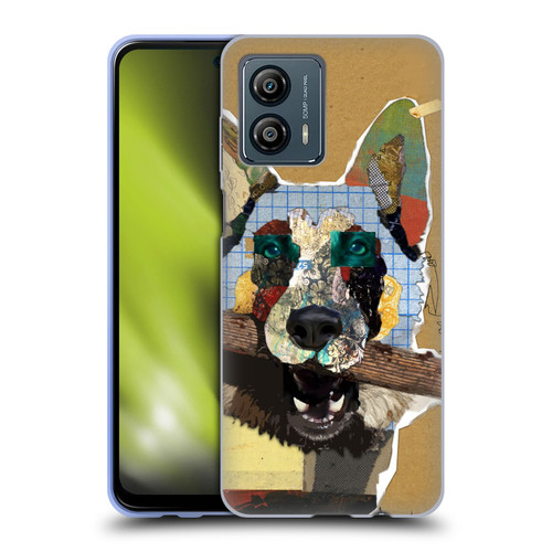 Michel Keck Dogs 3 German Shepherd Soft Gel Case for Motorola Moto G53 5G