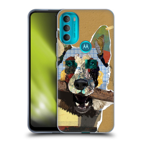 Michel Keck Dogs 3 German Shepherd Soft Gel Case for Motorola Moto G71 5G