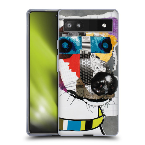 Michel Keck Dogs 3 Greyhound Soft Gel Case for Google Pixel 6a