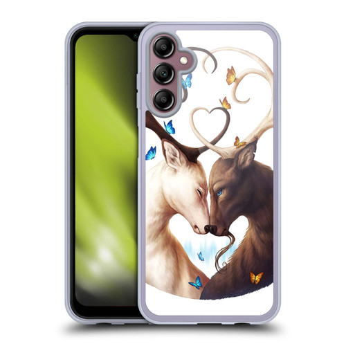 Jonas "JoJoesArt" Jödicke Wildlife Deer Soft Gel Case for Samsung Galaxy A14 5G