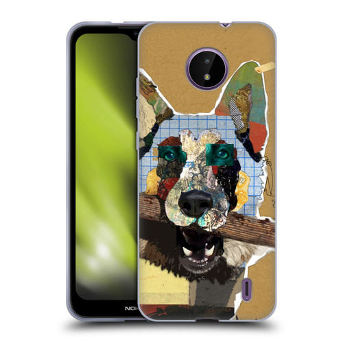 Michel Keck Dogs 3 German Shepherd Soft Gel Case for Nokia C10 / C20