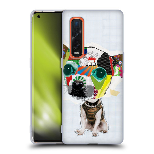 Michel Keck Dogs 3 Chihuahua 2 Soft Gel Case for OPPO Find X2 Pro 5G