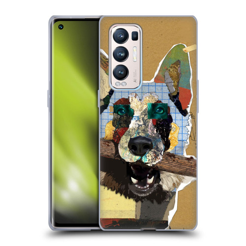 Michel Keck Dogs 3 German Shepherd Soft Gel Case for OPPO Find X3 Neo / Reno5 Pro+ 5G