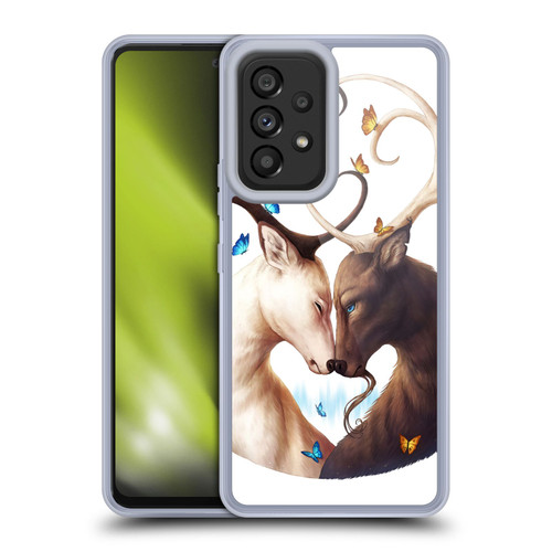 Jonas "JoJoesArt" Jödicke Wildlife Deer Soft Gel Case for Samsung Galaxy A53 5G (2022)