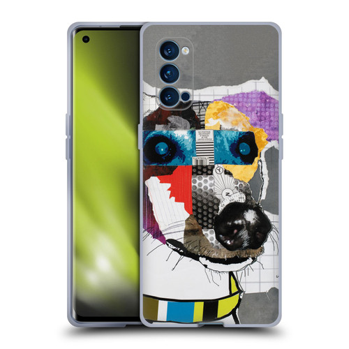 Michel Keck Dogs 3 Greyhound Soft Gel Case for OPPO Reno 4 Pro 5G