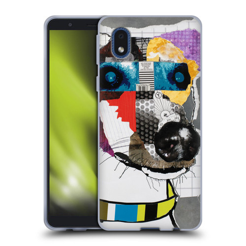 Michel Keck Dogs 3 Greyhound Soft Gel Case for Samsung Galaxy A01 Core (2020)