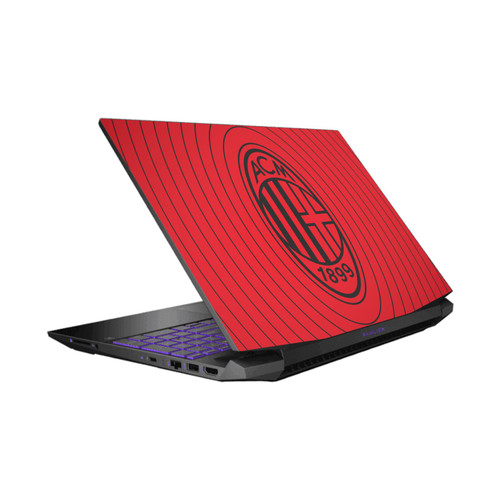 AC Milan Art Red And Black Vinyl Sticker Skin Decal Cover for HP Pavilion 15.6" 15-dk0047TX
