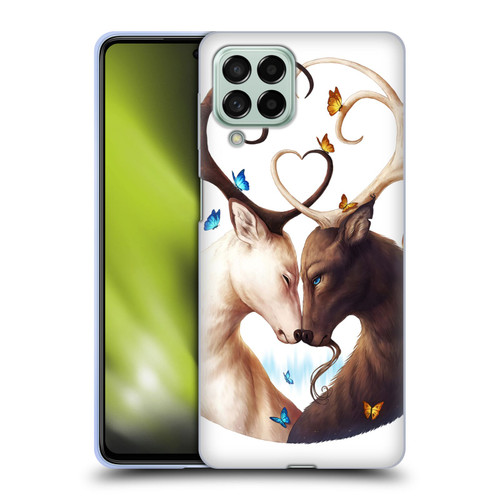 Jonas "JoJoesArt" Jödicke Wildlife Deer Soft Gel Case for Samsung Galaxy M53 (2022)