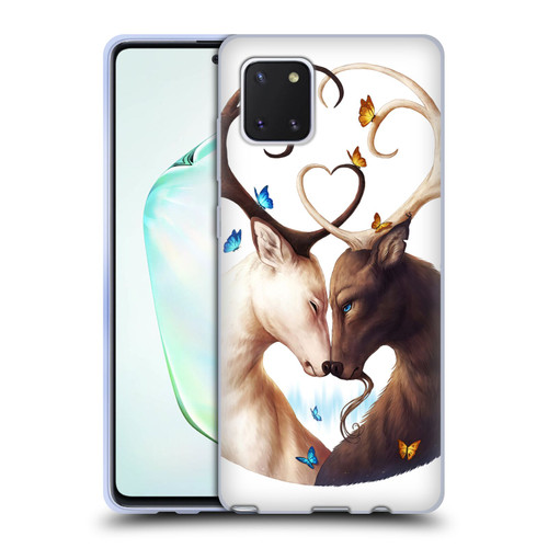 Jonas "JoJoesArt" Jödicke Wildlife Deer Soft Gel Case for Samsung Galaxy Note10 Lite