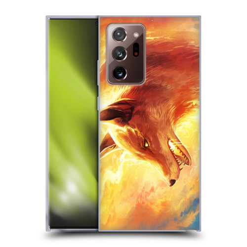 Jonas "JoJoesArt" Jödicke Wildlife Fire Fox Soft Gel Case for Samsung Galaxy Note20 Ultra / 5G