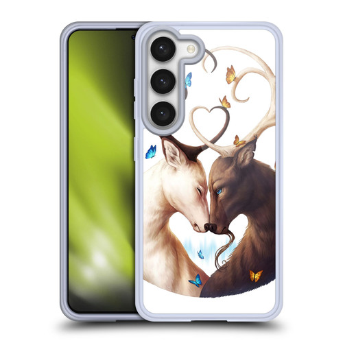 Jonas "JoJoesArt" Jödicke Wildlife Deer Soft Gel Case for Samsung Galaxy S23 5G