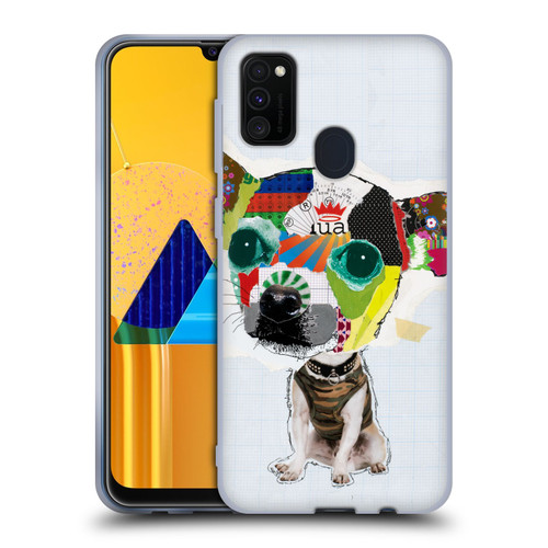 Michel Keck Dogs 3 Chihuahua 2 Soft Gel Case for Samsung Galaxy M30s (2019)/M21 (2020)