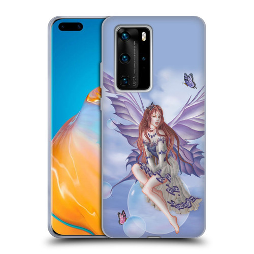 Nene Thomas Bubbles Purple Lace Fairy On Cat Soft Gel Case for Huawei P40 Pro / P40 Pro Plus 5G