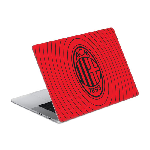 AC Milan Art Red And Black Vinyl Sticker Skin Decal Cover for Apple MacBook Pro 16" A2485