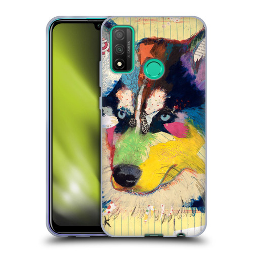 Michel Keck Dogs Husky Soft Gel Case for Huawei P Smart (2020)