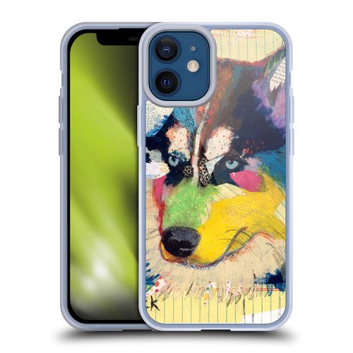 Michel Keck Dogs Husky Soft Gel Case for Apple iPhone 12 Mini