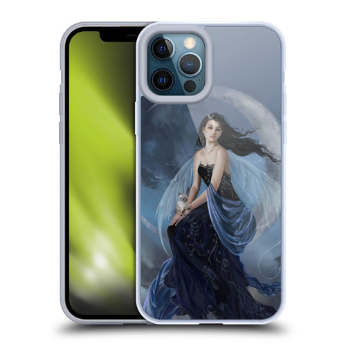 Nene Thomas Crescents Moon Indigo Fairy Soft Gel Case for Apple iPhone 12 Pro Max