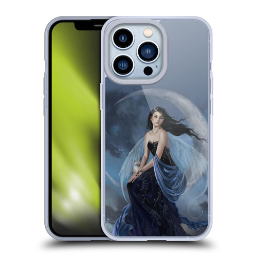 Nene Thomas Crescents Moon Indigo Fairy Soft Gel Case for Apple iPhone 13 Pro