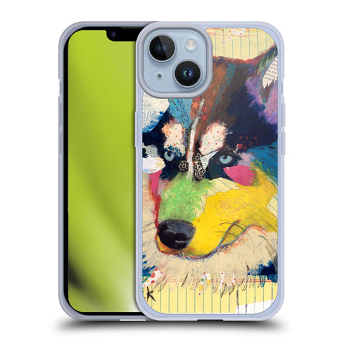 Michel Keck Dogs Husky Soft Gel Case for Apple iPhone 14