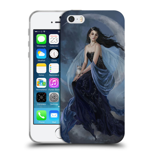 Nene Thomas Crescents Moon Indigo Fairy Soft Gel Case for Apple iPhone 5 / 5s / iPhone SE 2016