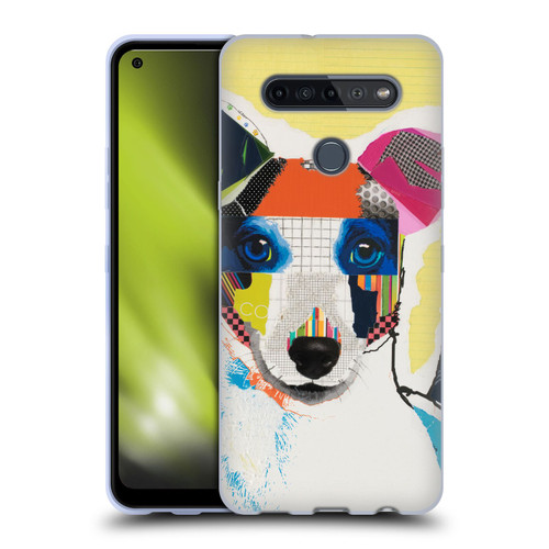 Michel Keck Dogs Whippet Soft Gel Case for LG K51S