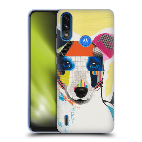 Michel Keck Dogs Whippet Soft Gel Case for Motorola Moto E7 Power / Moto E7i Power