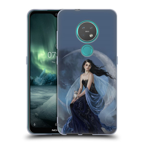 Nene Thomas Crescents Moon Indigo Fairy Soft Gel Case for Nokia 6.2 / 7.2