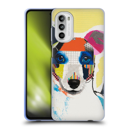 Michel Keck Dogs Whippet Soft Gel Case for Motorola Moto G52