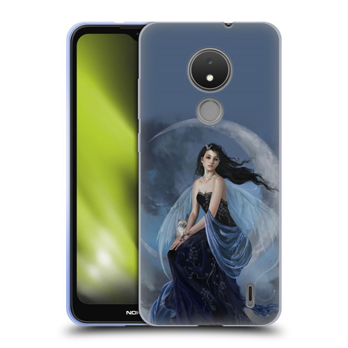 Nene Thomas Crescents Moon Indigo Fairy Soft Gel Case for Nokia C21
