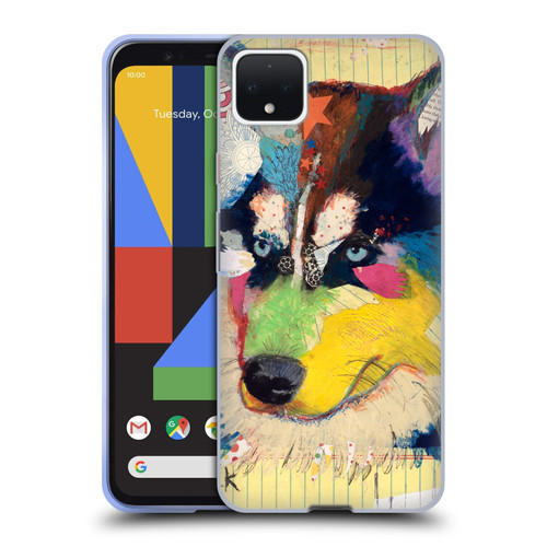 Michel Keck Dogs Husky Soft Gel Case for Google Pixel 4 XL