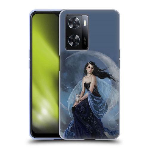Nene Thomas Crescents Moon Indigo Fairy Soft Gel Case for OPPO A57s