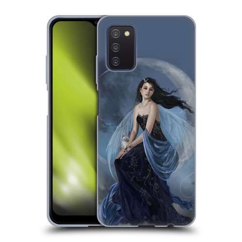 Nene Thomas Crescents Moon Indigo Fairy Soft Gel Case for Samsung Galaxy A03s (2021)
