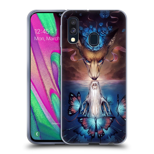 Jonas "JoJoesArt" Jödicke Wildlife 2 Beautiful Death Soft Gel Case for Samsung Galaxy A40 (2019)