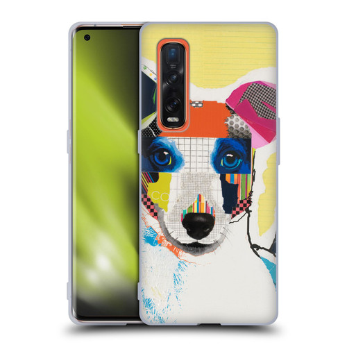 Michel Keck Dogs Whippet Soft Gel Case for OPPO Find X2 Pro 5G