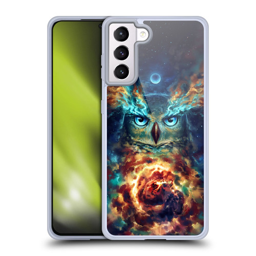 Jonas "JoJoesArt" Jödicke Wildlife 2 Aurowla Soft Gel Case for Samsung Galaxy S21+ 5G
