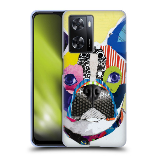 Michel Keck Dogs Boston Terrier Soft Gel Case for OPPO A57s