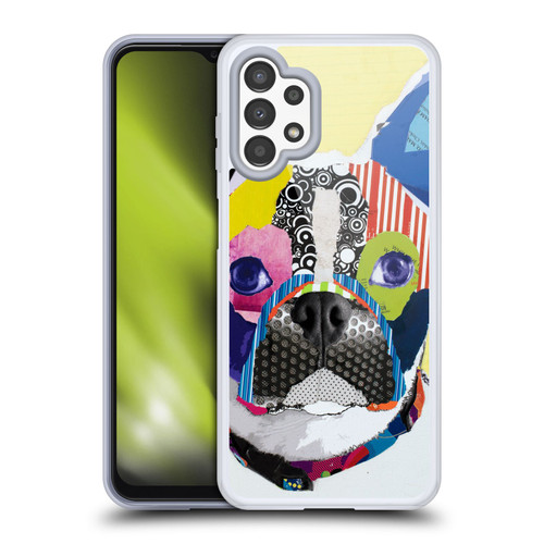 Michel Keck Dogs Boston Terrier Soft Gel Case for Samsung Galaxy A13 (2022)