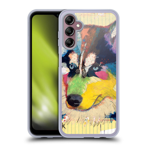 Michel Keck Dogs Husky Soft Gel Case for Samsung Galaxy A14 5G