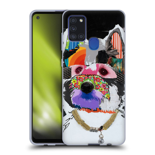 Michel Keck Dogs Westie Soft Gel Case for Samsung Galaxy A21s (2020)