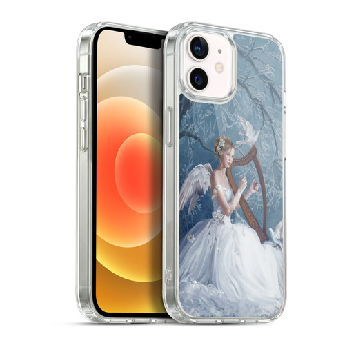 Nene Thomas Deep Forest Chorus Angel Harp And Dove Soft Gel Case for Apple iPhone 12 / iPhone 12 Pro & MagSafe