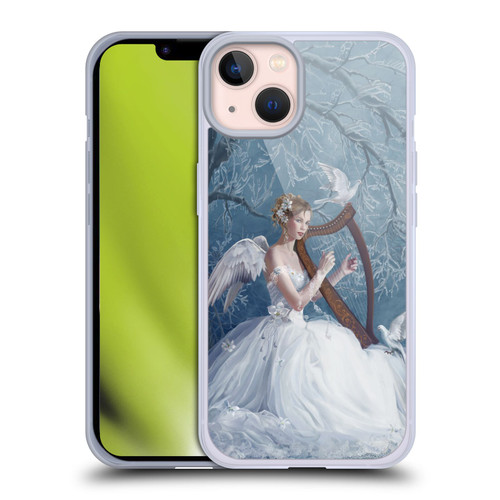 Nene Thomas Deep Forest Chorus Angel Harp And Dove Soft Gel Case for Apple iPhone 13
